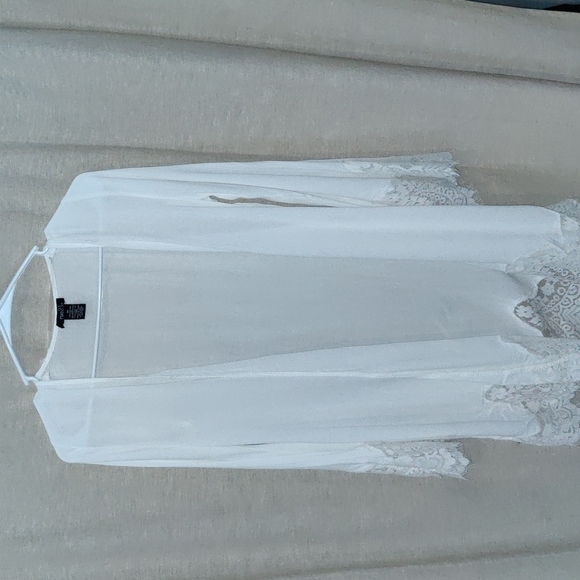 Rue21 Tops - White sheer cardigan